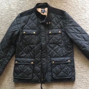 J crew black medium weight jacket